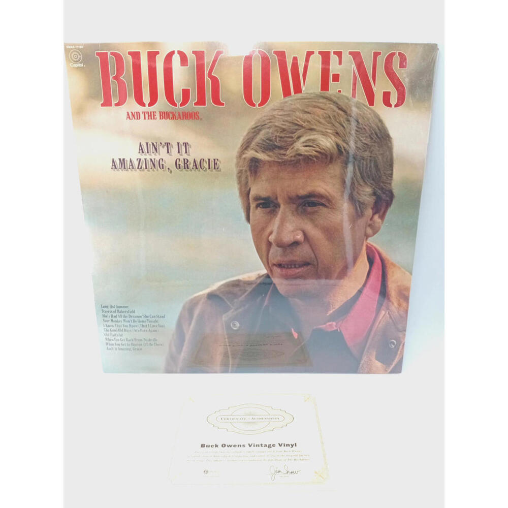 Buck Owens & The Buckaroos – Ain’t It Amazing, Gracie – Vinyl LP – Country – New